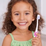 El cepillo de dientes en la infancia